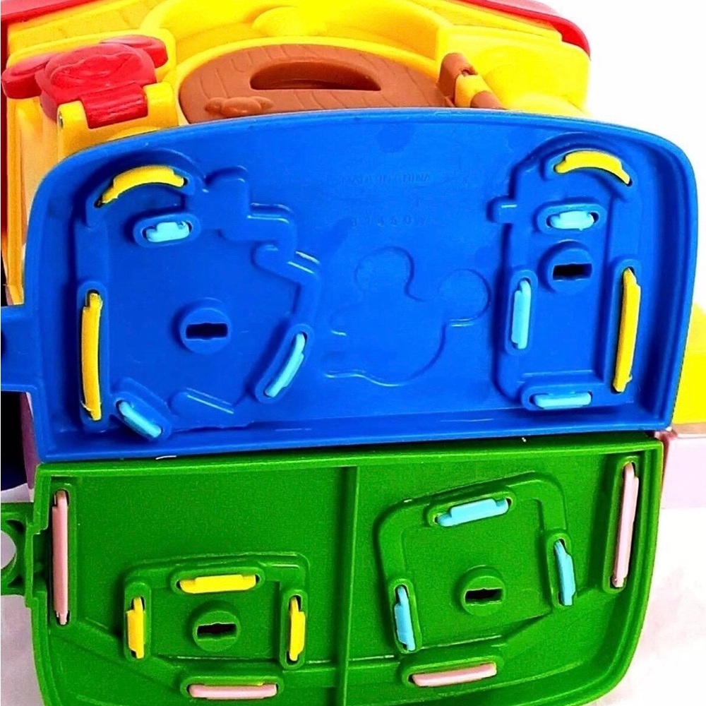 Fisher Price Little People Magic of Disney Mickey Mouse Minnie Fold Play House - Picture 9 of 9